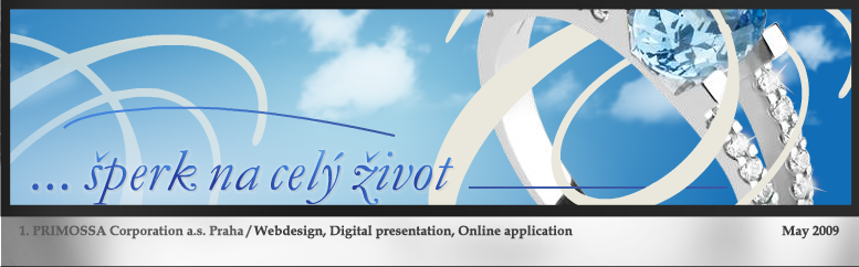 1. PRIMOSSA Corporation a.s. Praha / web design, digital presentation, online application