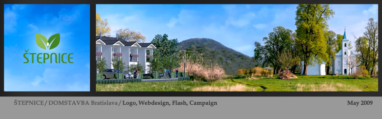 Domstavba / web design, logo, flash, campaign
